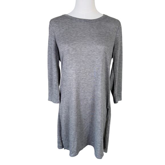 Chicos 3 4 Sleeve Crewneck Long Top US Women's S - Picture 1 of 7